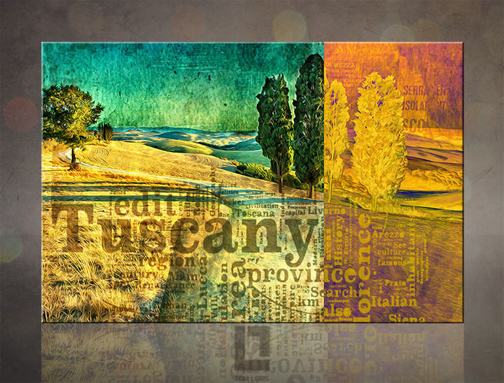 Obraz na zeď 1 dílný  - Tuscany