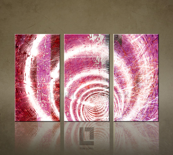 Obraz na zeď 3 dílný  - Stargate pink