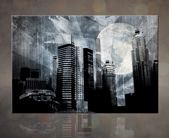 Obraz na zeď 1 dílný  - Dark City